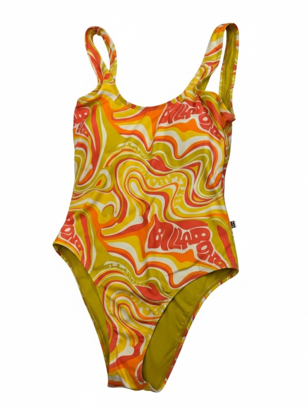 Billabong Women’s Medium Tropic Vibes One Piece Swimsuit Retro Print NWT